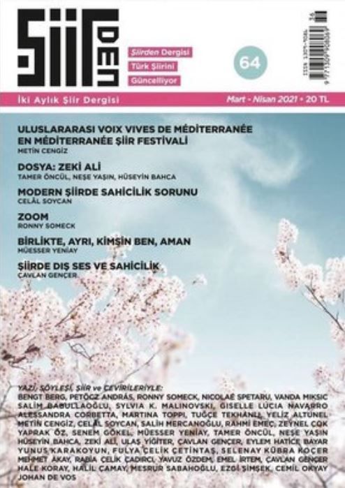 Şiirden İki Aylık Şiir Dergisi Sayı: 64 Mart-Nisan 2021 - Kolektif kitap kapağı