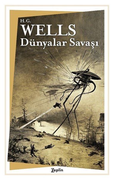 Dünyalar Savaşı - H. G. Wells kitap kapağı