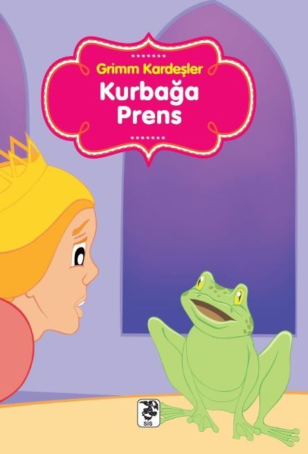Kurbağa Prens - Grimm Kardeşler kitap kapağı