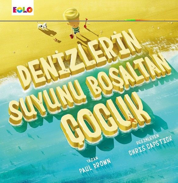 Denizlerin Suyunu Boşaltan Çocuk - Paul Brown kitap kapağı