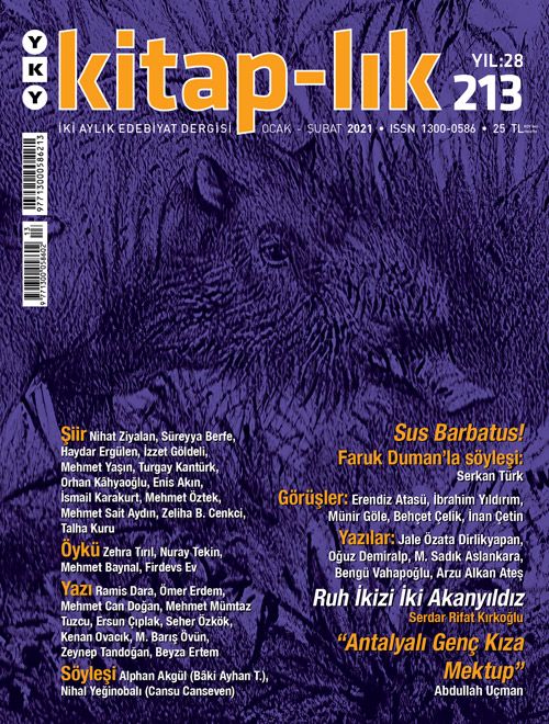 Kitap-lık Dergisi Sayı: 213 Ocak-Şubat 2021 - Kolektif kitap kapağı