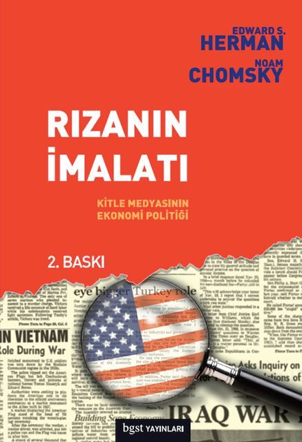 Rızanın İmalatı - Noam Chomsky kitap kapağı