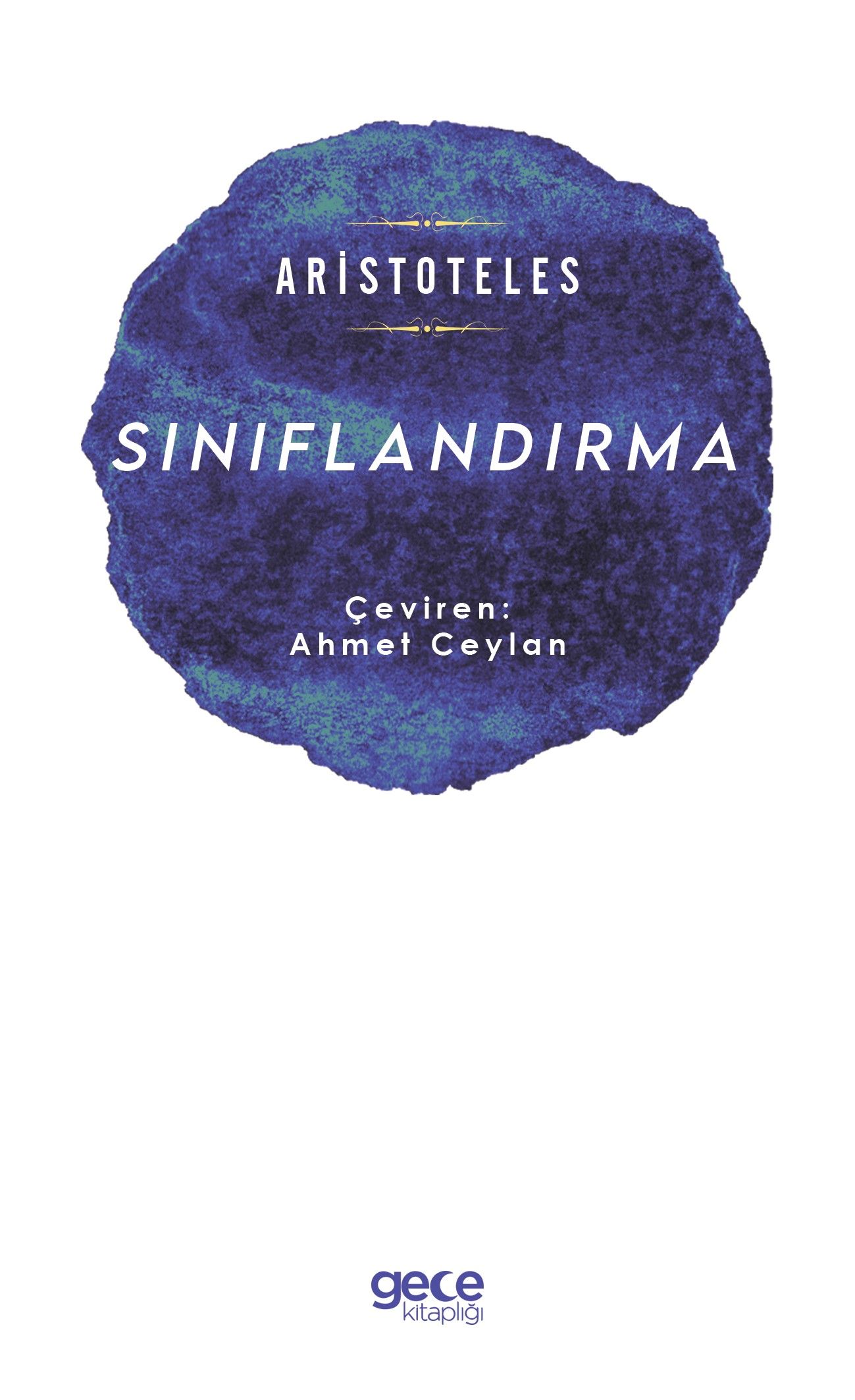 Sınıflandırma - Aristoteles kitap kapağı