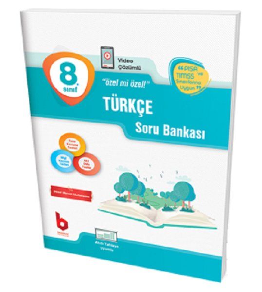 8. Sınıf Türkçe Soru Bankası - Kolektif kitap kapağı