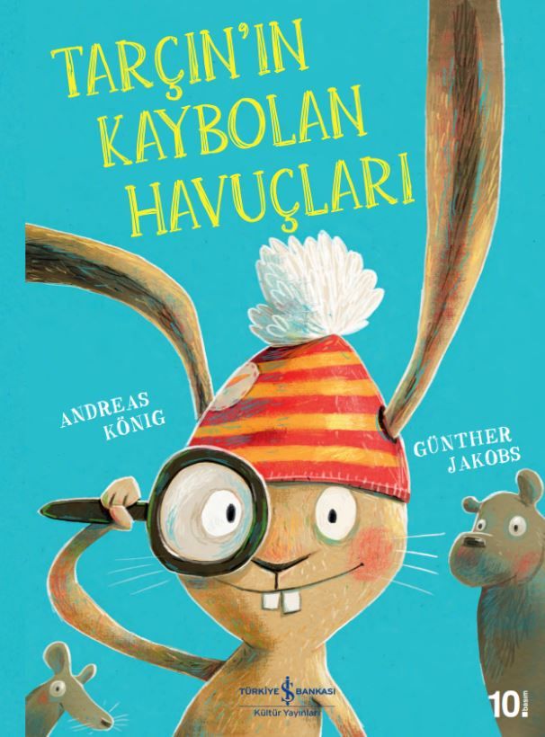 Tarçın'ın Kaybolan Havuçları - Andreas König kitap kapağı