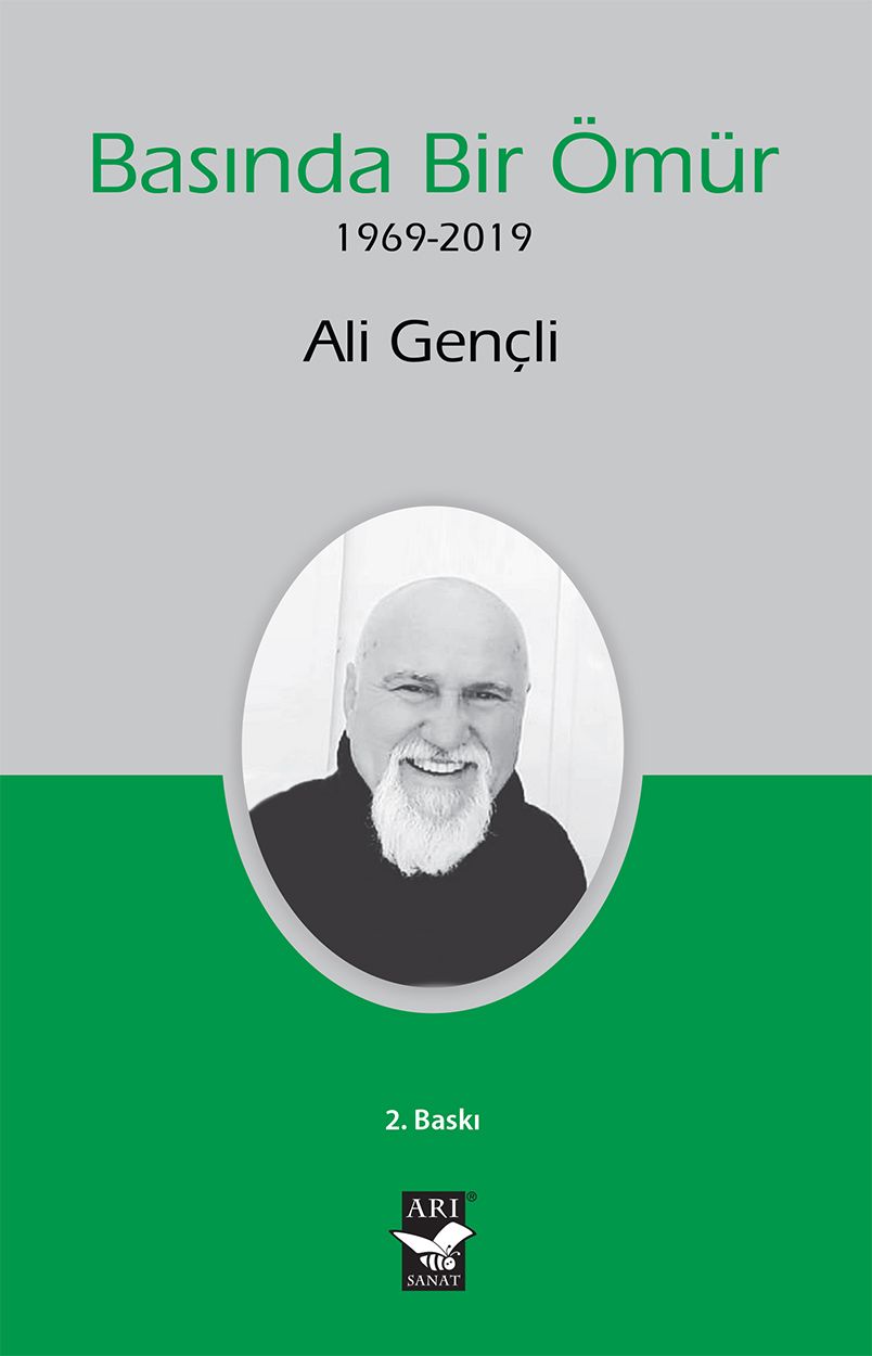 Basında Bir Ömür (1969-2019) - Ali Gençli kitap kapağı