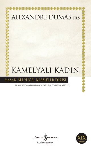 Kamelyalı Kadın - Alexandre Dumas kitap kapağı