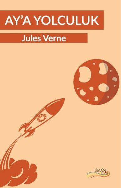 Ay'a Yolculuk - Jules Verne kitap kapağı
