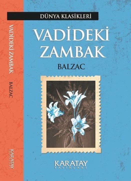 Vadideki Zambak - Honore de Balzac kitap kapağı
