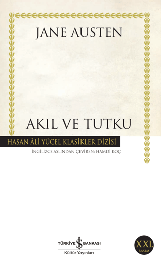 Akıl ve Tutku - Jane Austen kitap kapağı