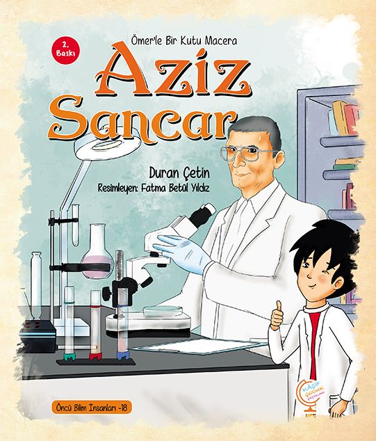Ömerle Bir Kutu Macera: Aziz Sancar - Duran Çetin kitap kapağı