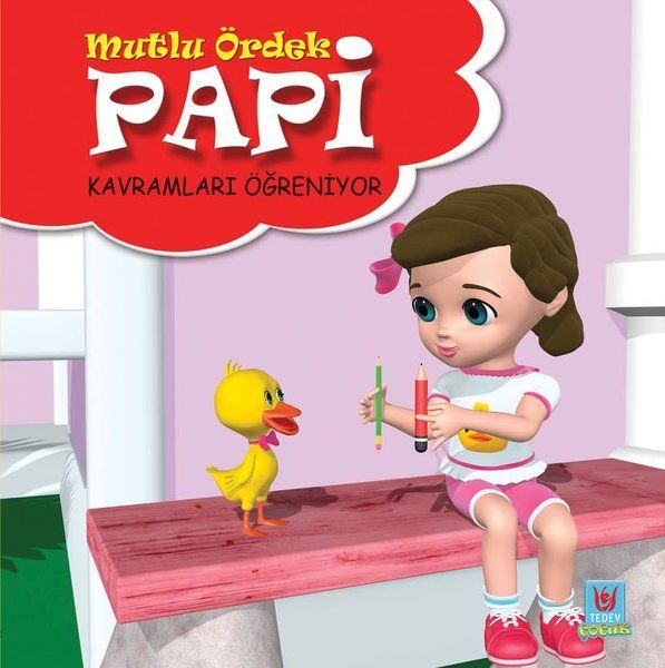 Papi Kavramları Öğreniyor - Mutlu Ördek - Yücel Kaya kitap kapağı