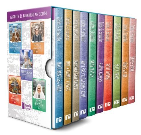 Tarihte İz Bırakanlar Seti (10 Kitap Takım) - Turan Tektaş kitap kapağı