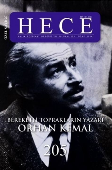 Hece Aylık Edebiyat Dergisi Bereketli Toprakların Yazarı Orhan Kemal Özel Sayısı: 27 205 (Ciltsiz) - Kolektif kitap kapağı