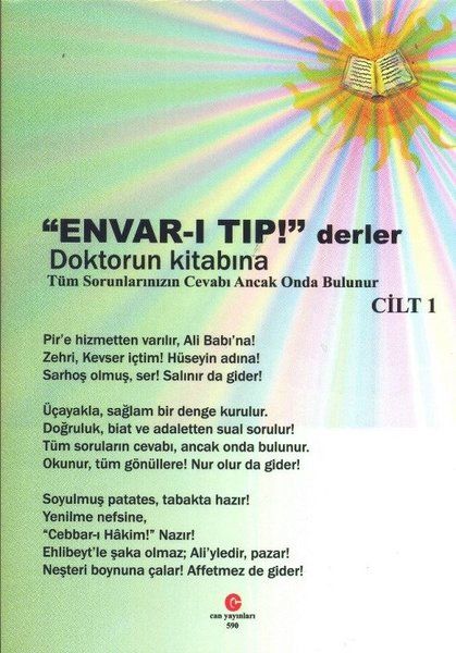 "Envar’ı Tıp!" Derler Doktorun Kitabına Cilt 1 - Mustafa Karakuş kitap kapağı