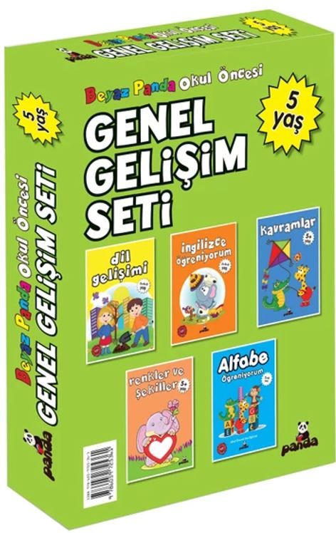 Okul Öncesi 5 Yaş Genel Gelişim Seti (5 Kitap) - Afife Çoruk kitap kapağı