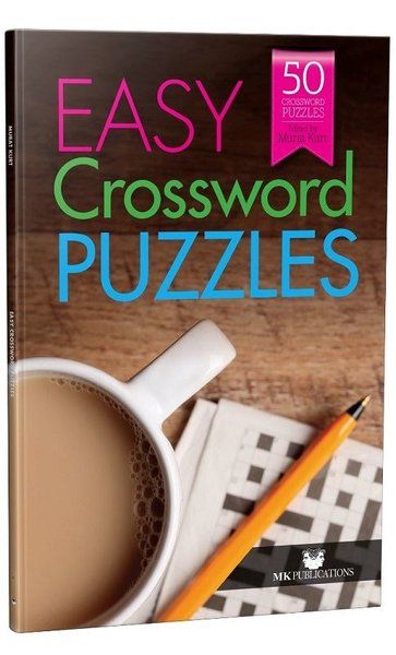 Easy Crossword Puzzles - İngilizce Kare Bulmacalar (Başlangıç Seviye) - Murat Kurt kitap kapağı