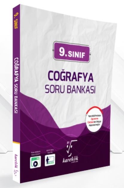 9. Sınıf Coğrafya Soru Bankası - Ergin Taylan, Göktürk Gençyürek kitap kapağı