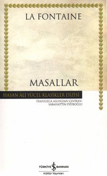 Masallar - Jean de la Fontaine kitap kapağı