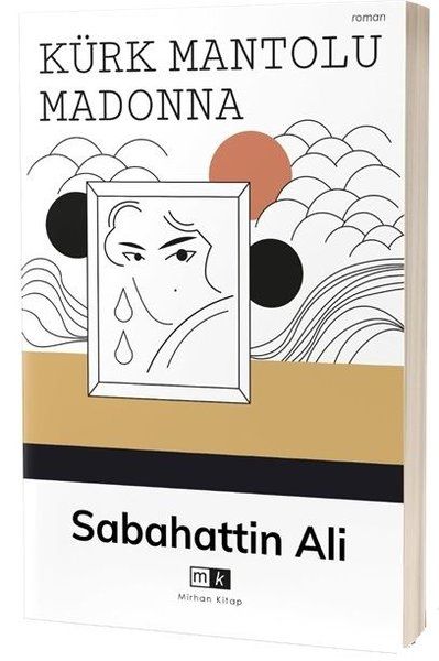 Kürk Mantolu Madonna - Sabahattin Ali kitap kapağı