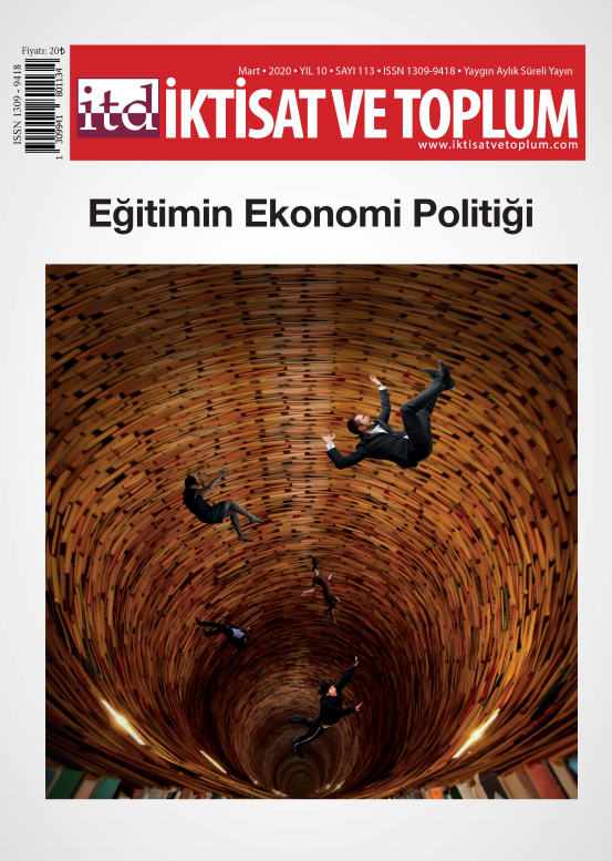 İktisat ve Toplum Dergisi Sayı: 113 Mart 2020 - Kolektif kitap kapağı