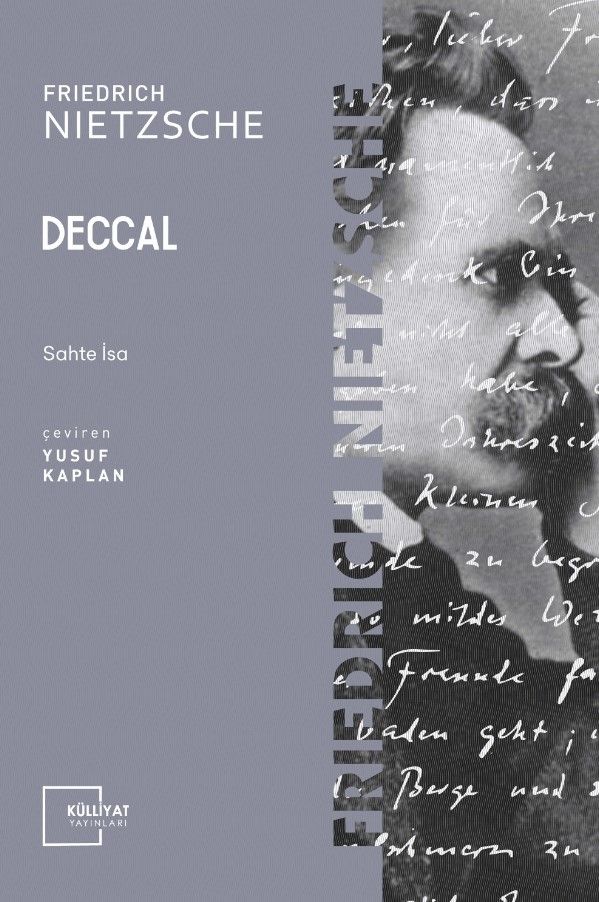 Deccal - Sahte İsa - Friedrich Wilhelm Nietzsche kitap kapağı