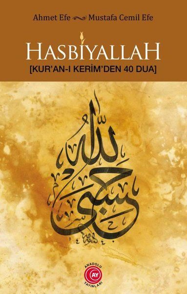 Hasbiyallah - Ahmet Efe, Mustafa Cemil Efe kitap kapağı