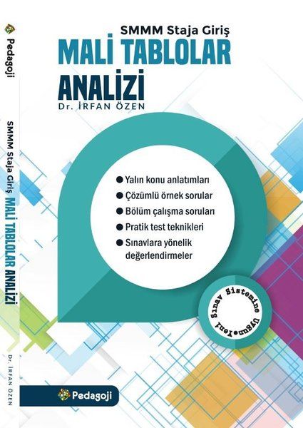 Mali Tablolar Analizi - İrfan Özen kitap kapağı