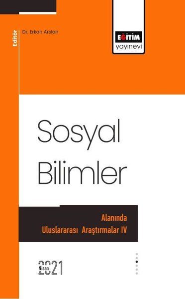 Sosyal Bilimler - Erkan Arslan kitap kapağı