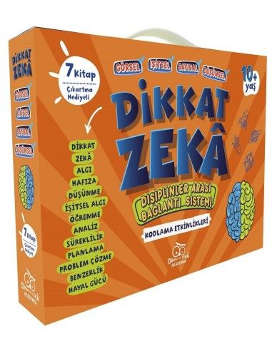 Dikkat Zeka 4. Sınıf Seti - 10 Yaş (7 Kitap Takım) - Mehmet Türkdoğan, Savaş Özdemir kitap kapağı