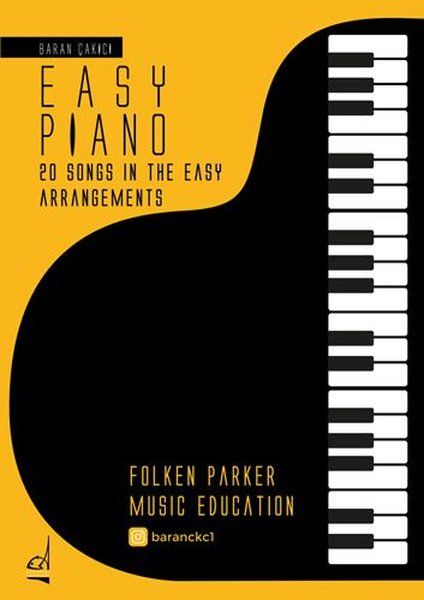 Easy Piano - Baran Çakıcı kitap kapağı