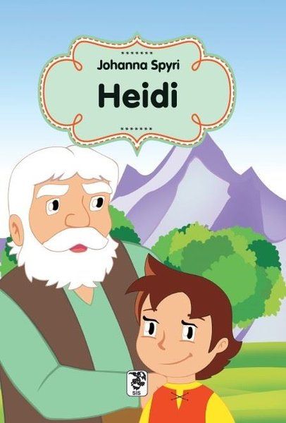 Heidi - Johanna Spyri kitap kapağı