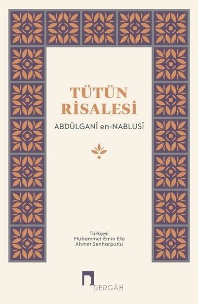 Tütün Risalesi - Nablusi, Abdülgani en kitap kapağı