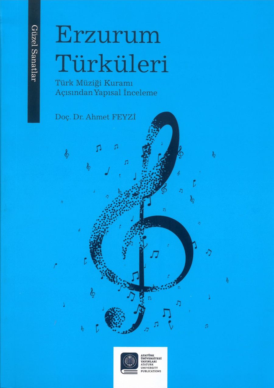 Erzurum Türküleri - Ahmet Fevzi kitap kapağı