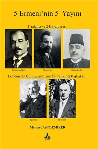5 Ermeni’nin 5 Yayını - Mehmet Arif Demirer kitap kapağı