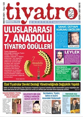 Tiyatro Gazetesi Sayı: 122 Mayıs 2021 - Kolektif kitap kapağı