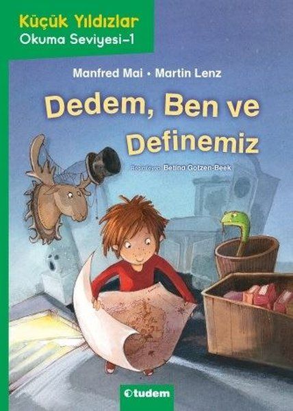 Dedem, Ben ve Definemiz - Küçük Yıldızlar Okuma Seviyesi -1 - Manfred Mai, Martin Lenz kitap kapağı