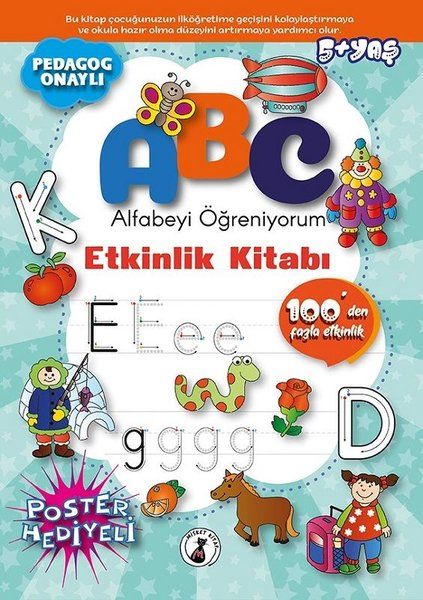 ABC - Alfabeyi Öğreniyorum - Nesrin Çelik kitap kapağı