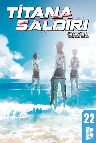Titana Saldırı 22.Cilt - Hajime İsayama kitap kapağı