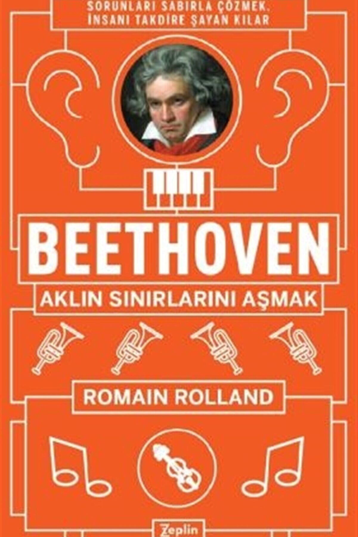 Beethoven - Romain Rolland kitap kapağı