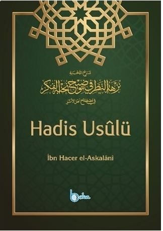 Hadis Usulü - İbn Hacer El, Askalani kitap kapağı
