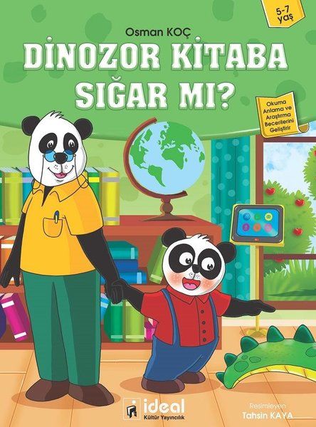 2d801b298c96427684dd25512fa3fd2c_front-3.jpg Dinozor Kitaba Sığar mı? - Osman Koç kitap kapağı