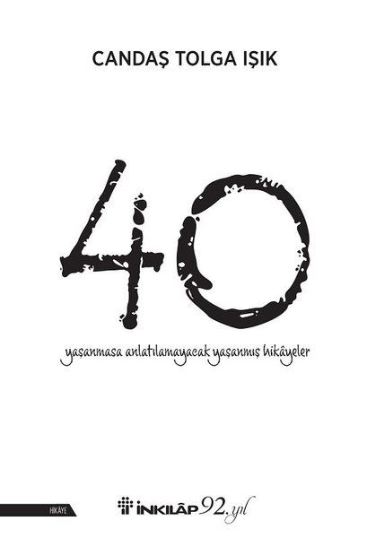 40 - Candaş Tolga Işık kitap kapağı