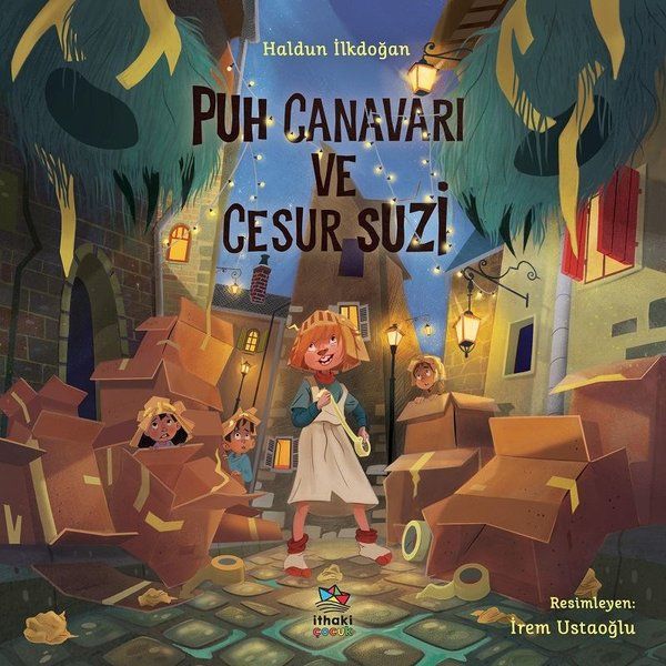 Puh Canavarı ve Cesur Suzi - Haldun İlkdoğan kitap kapağı