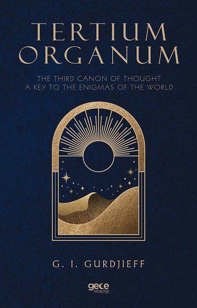 Tertium Organum - G. I. Gurdjieff kitap kapağı