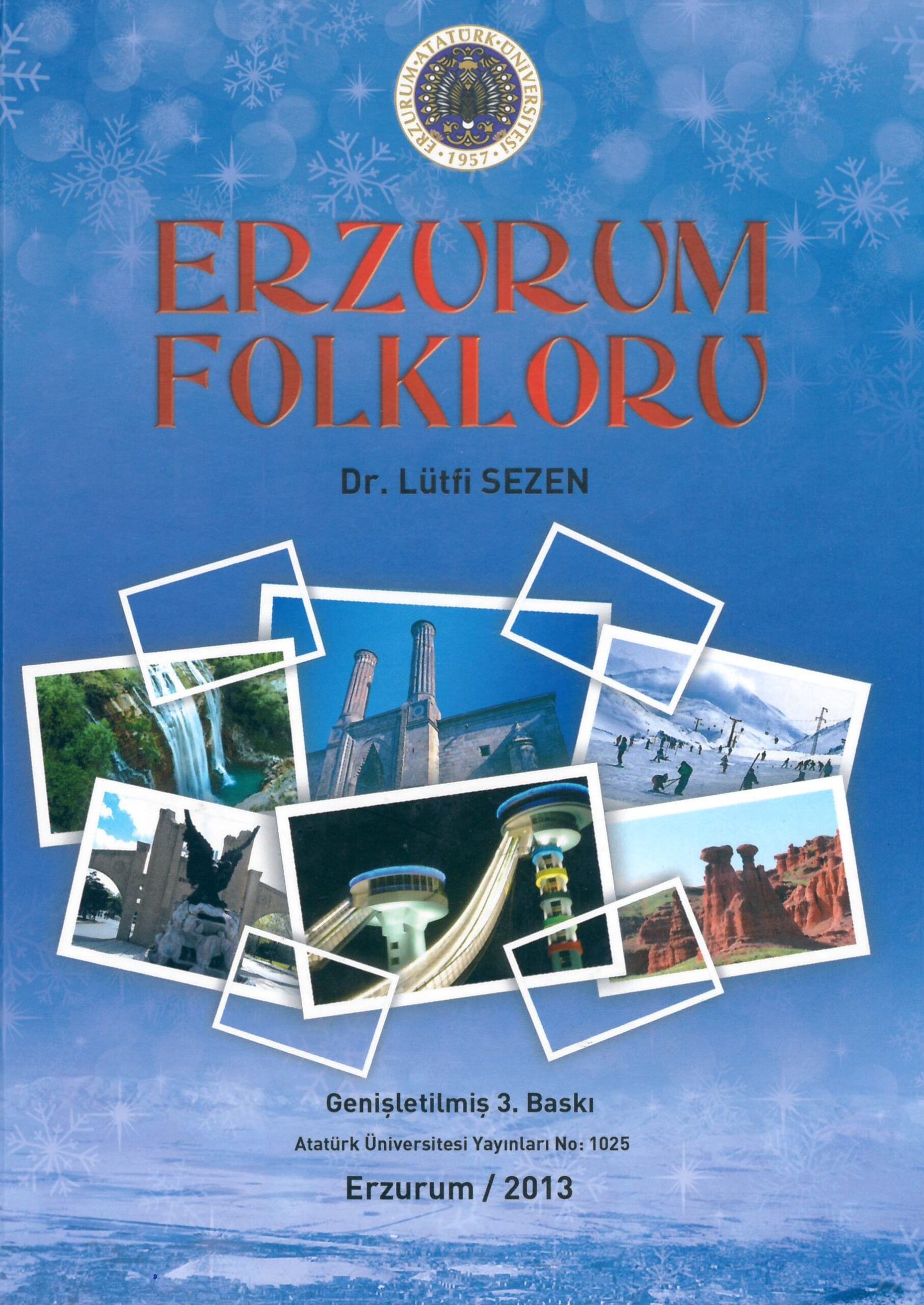 Erzurum Folkloru - Lütfi Sezen kitap kapağı