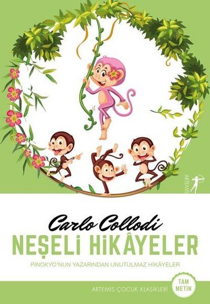 Neşeli Hikayeler - Carlo Collodi kitap kapağı