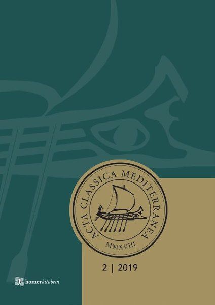 Acta Classica Mediterranea Sayı 2 - 2019 - Kolektif kitap kapağı