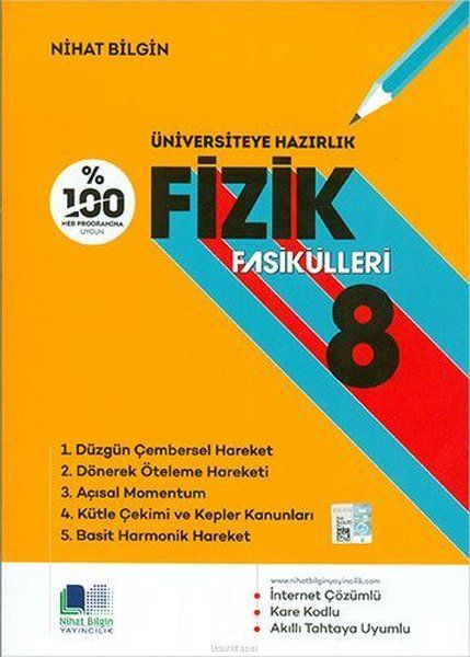 Fizik Fasikülleri 8 - Nihat Bilgin kitap kapağı