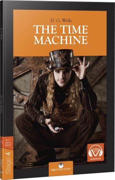 The Time Machine - Stage 4 - İngilizce Hikaye - H. G. Wells kitap kapağı